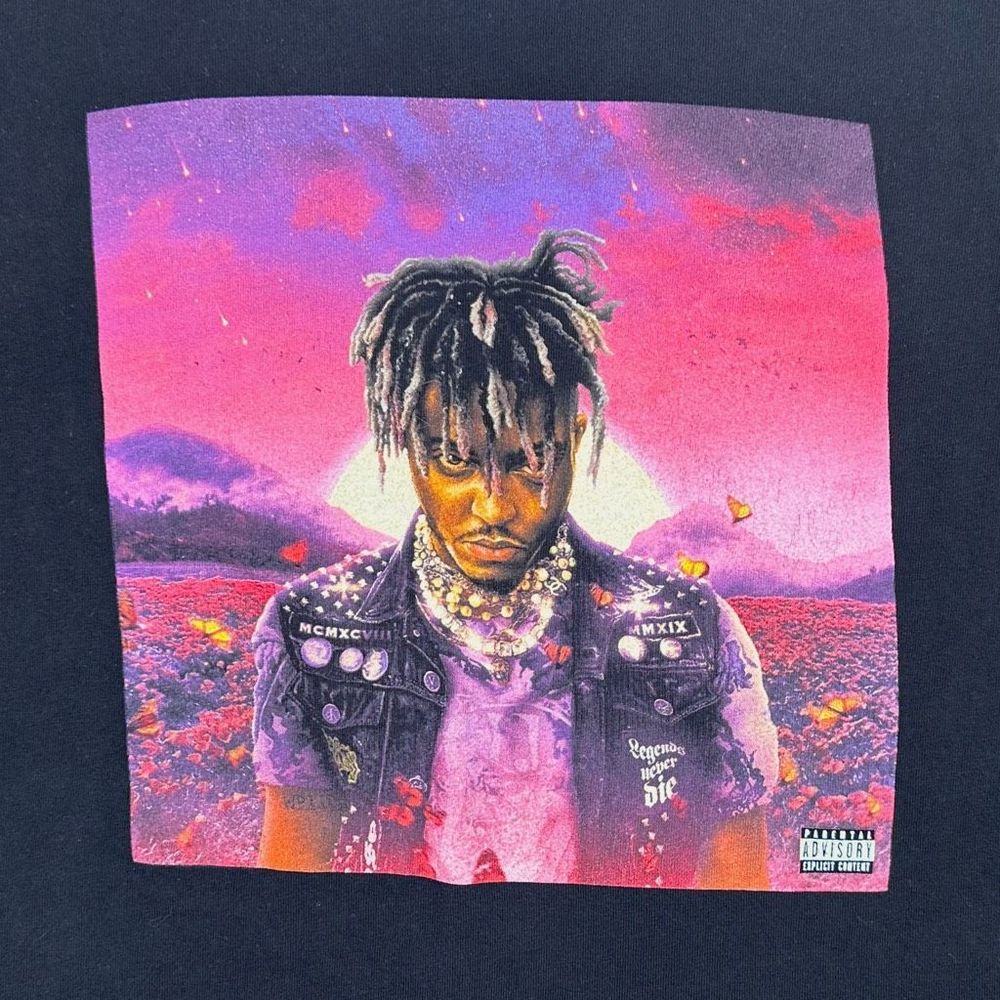 Official 999 Club Juice Wrld Legends Never Die Tee - Size Small - Picture 2 of 4